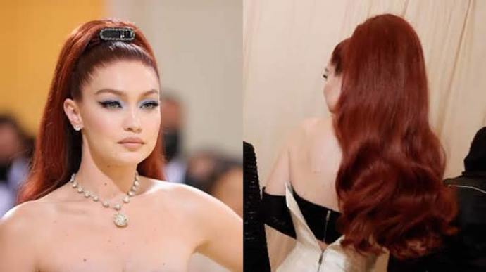 Gigi Hadide sarı saç mı daha çok yakışıyor kızıl saç mı?