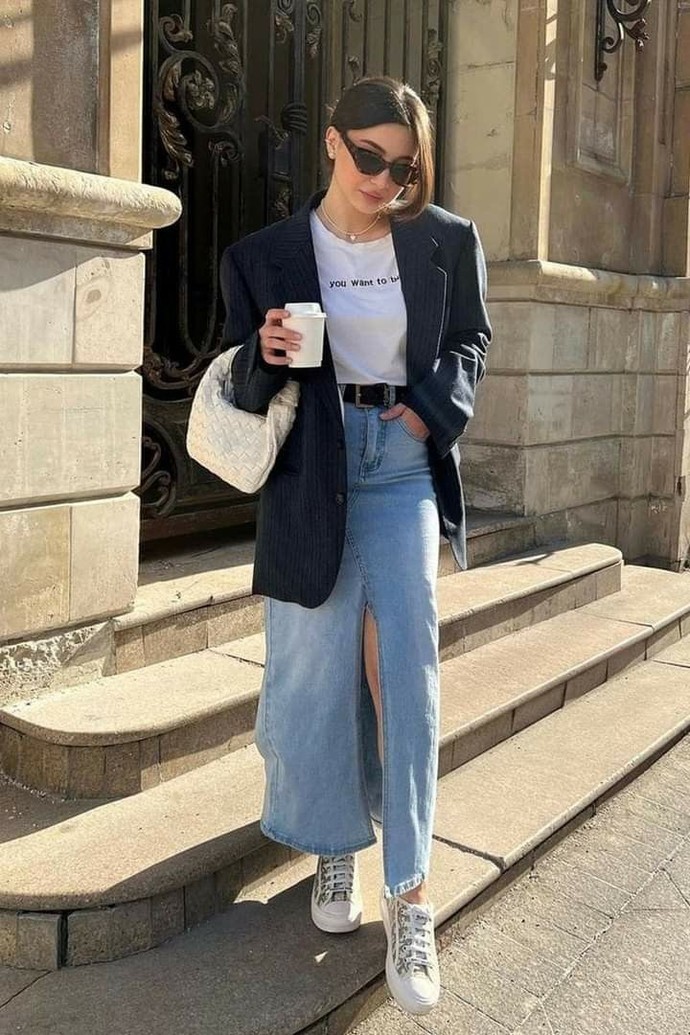 Yırtmaçlı denim etekleri beğeniyor musunuz?