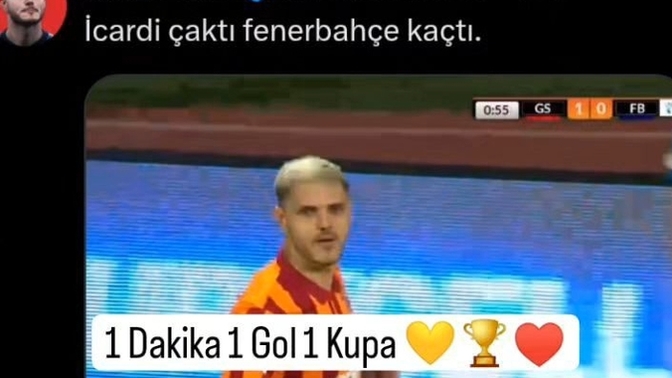 Galatasaray'ın en erken golünü atan oyuncu, İcardi olarak tarihe mi geçti şimdi?
