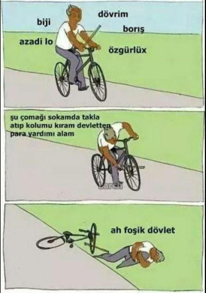Ya Allah aşkına Türkiye'de yaşayıp ülkenin her türlü nimetinden faydalanıp ter0r örgütü destekleyen Kürtler ne yaşıyor?