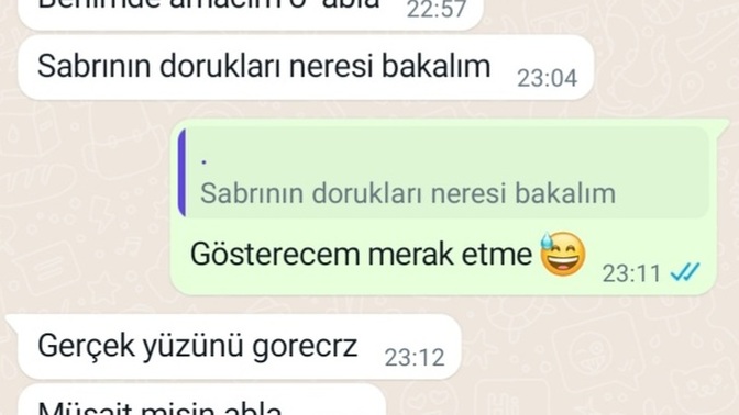 Arkadaşlar bir erkek durduk yere neden bulaşır sizce?