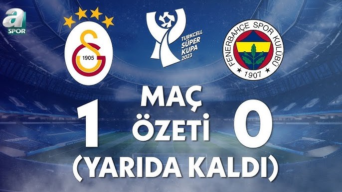 Süper Kupa finalinde Fenerbahçe sahadan çekildi! Fenerbahçenin iyi yaptığını düşünüyor musunuz?