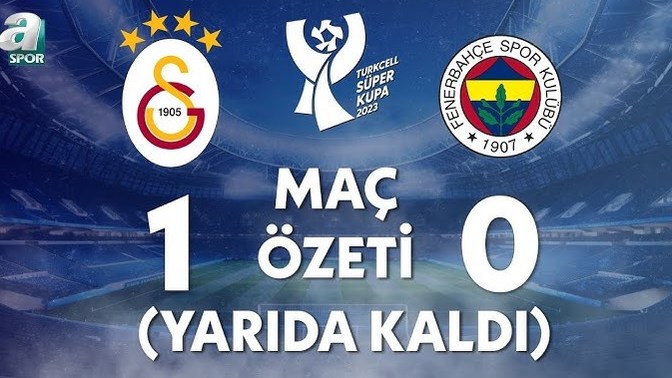 Süper Kupa finalinde Fenerbahçe sahadan çekildi! Fenerbahçe'nin iyi yaptığını düşünüyor musunuz?