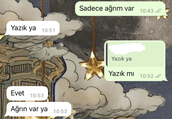 Yazık demesi normal mi?