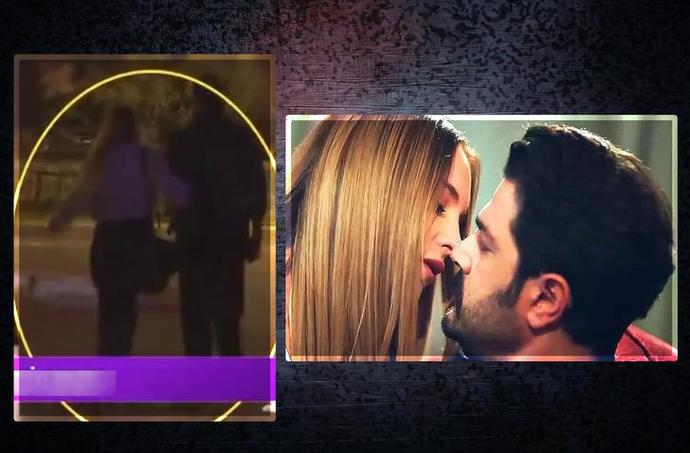 Hayal Köseoğlu ile Burak Sevinç kol kola yakalandı! Dizi aşkı gerçek mi oldu?