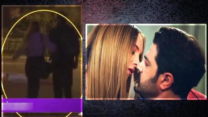 Hayal Köseoğlu ile Burak Sevinç kol kola yakalandı! Dizi aşkı gerçek mi oldu?