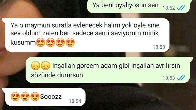 Sizce benim için 2 yıllık ilişkisini bitirir mi yoksa sadece kandırıyor mu beni?