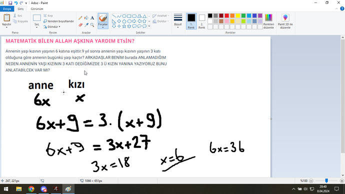 MATEMATİK BİLEN ALLAH AŞKINA YARDIM ETsİN?