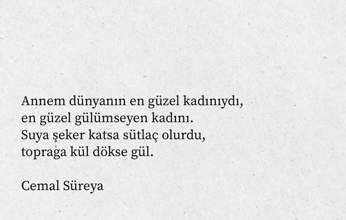 Anne kelimesi senin için ne ifade ediyor?