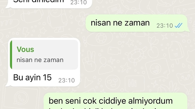 Bu konuşmalardan ne düşünüyorsunuz?
