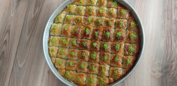 İlk defa baklava yaptım nasıl olmuş sizce?