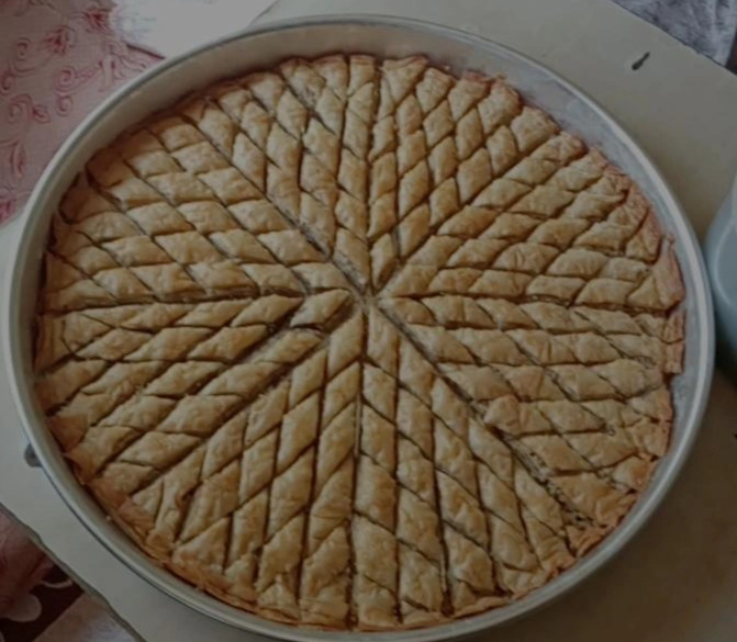 İlk defa baklava yaptım nasıl olmuş sizce?
