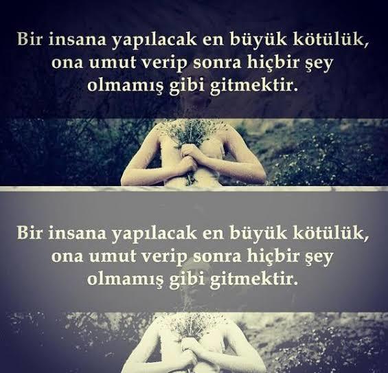 Umut verip yarı yolda bıraktınız mı yoksa bırakıldınız mı?