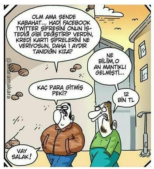 Kredi kartı şifrenizi sevgiliniz ile paylaşır mısınız?