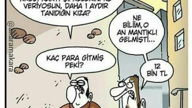 Kredi kartı şifrenizi sevgiliniz ile paylaşır mısınız?
