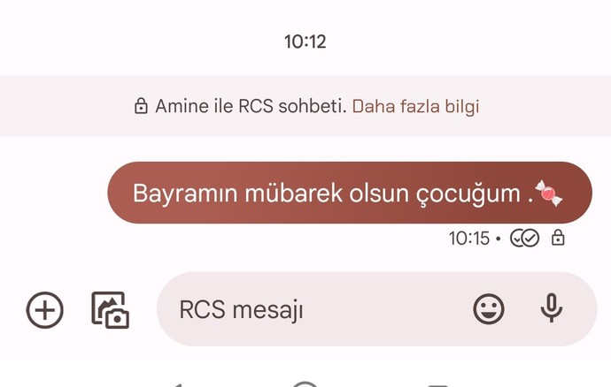 Bayram mesajı almak istediğiniz biri var mı?