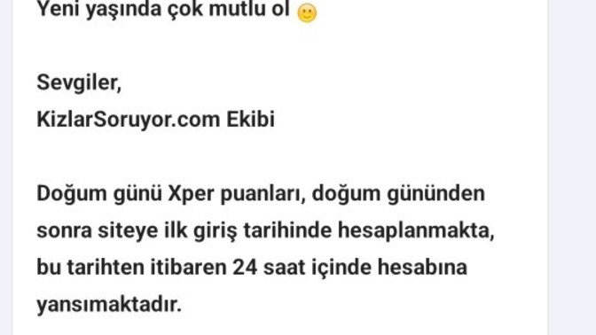 Doğum gününüzü ilk kim kutlar?