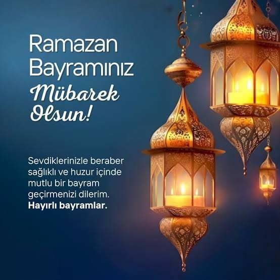 Şeker tatında bayram dilerim hepinize, bize bayram mesajın nedir?