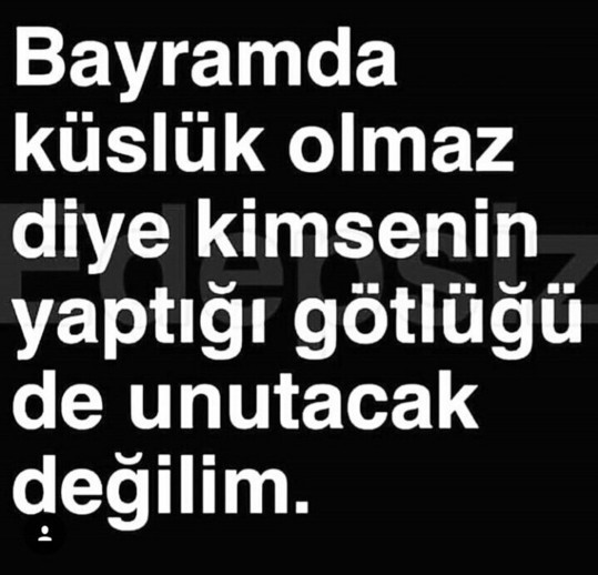 Bayramda küsler barışır mı?