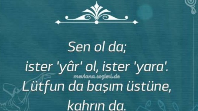Görselde bulunan özlü söz size neler ifade ediyor?