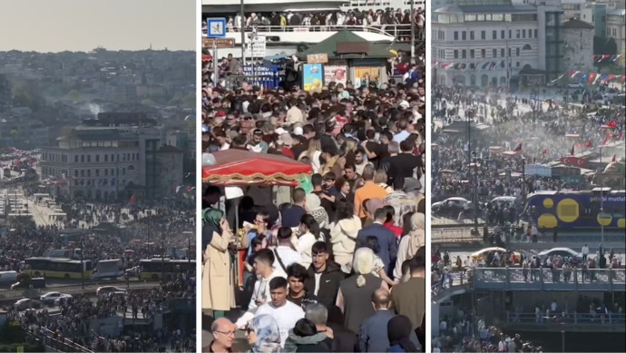 İstanbulda turistik noktalarda yoğunluk yaşandı. Bayramlarda nereleri gezmeyi tercih ediyorsun?