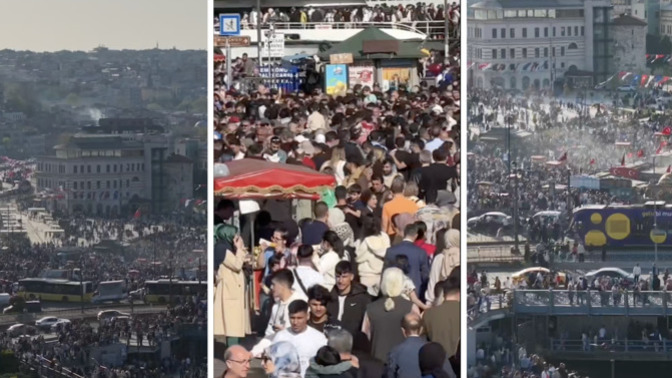 İstanbul'da turistik noktalarda yoğunluk yaşandı. Bayramlarda nereleri gezmeyi tercih ediyorsun?