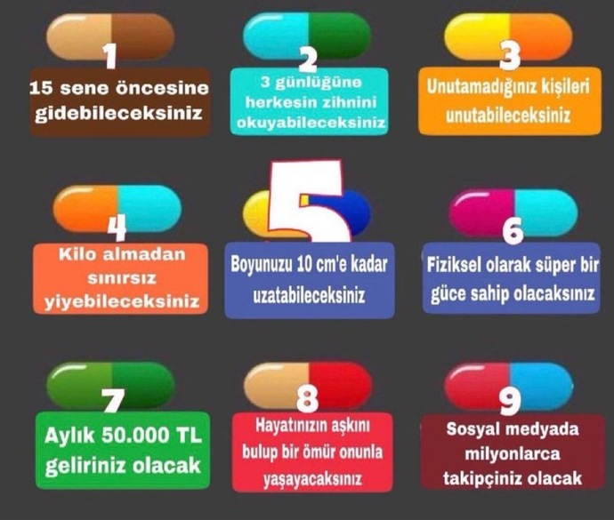 Tek seçme hakkınız olsa hangisi olurdu?