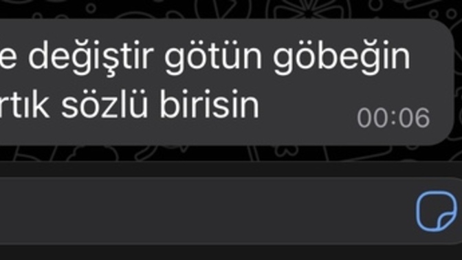 Whatsap profilime croplu fotoğrafımı koymuştum sözlüm bunu yazmış. Bu çocuk yobaz mı?