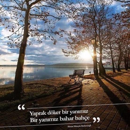 Bir yanınız yaprak dökerken bir yanınız bahar bahçe olduğu oldu mu?