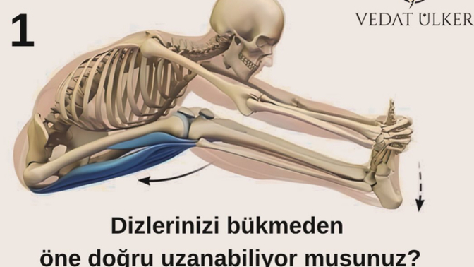Detaya göre vücudunuz esnek mi?
