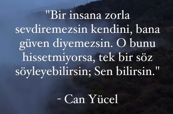 Hayatında başka birisi mi var sorusu karşısında duraksayan sevgiyle ne söylemek istersiniz?
