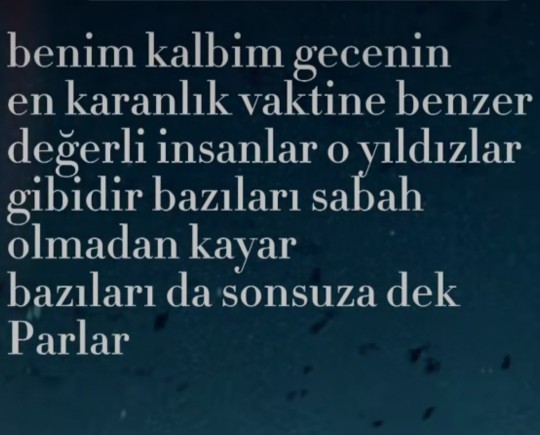 Kalbinizde sonsuza dek parlayacak biri var mı?