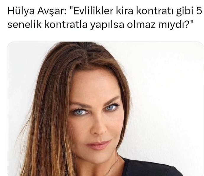 Sizce evliliklerde kira kontratı gibi senelik kontrat yapılmalı mı?