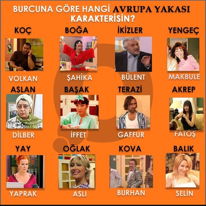 Burcuna göre hangi Avrupa Yakası karakterisin?