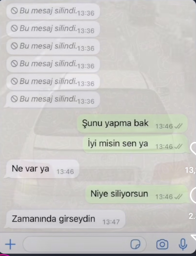 Sizce hangi burçtur böyle mesaj silen birisi 😂?