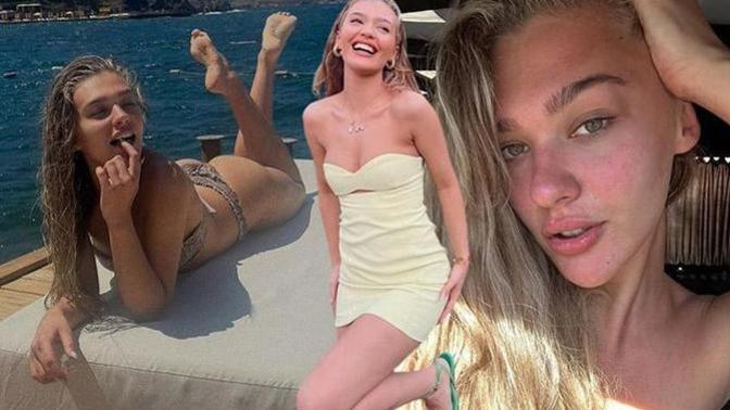Melisa Döngel'in iddialı tatil pozları sosyal medyayı salladı! Sence nasıl?