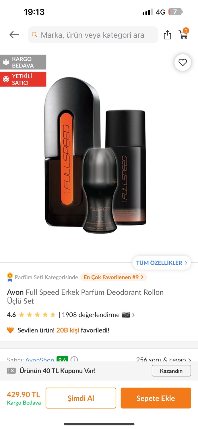 Avondaki bu parfümün kokusunu bilen yorumlayabilir mi doğum günü için aldım?