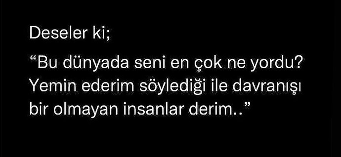 Neden dürüst olanlar kaybeder?
