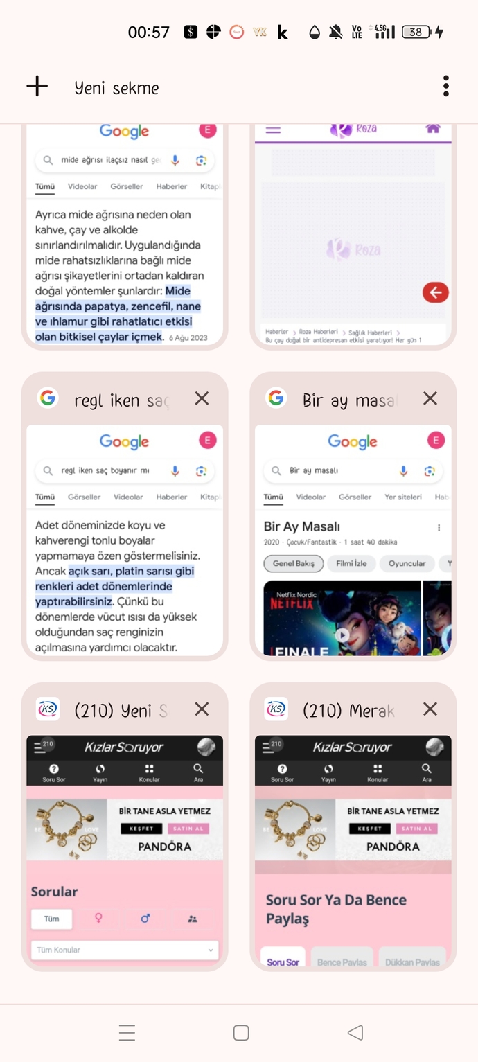 Zihninizde her zaman başka sekmeler açık mıdır?