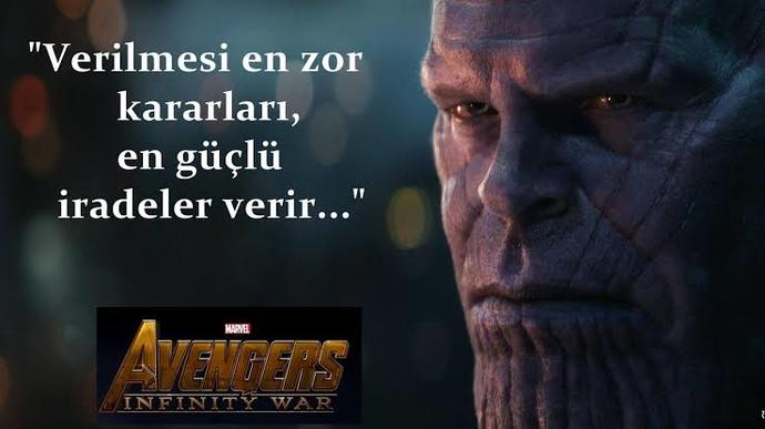 Sizce thanos haklı mıydı?