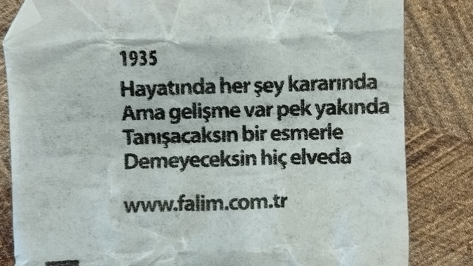 Hiç elvada dediniz mi?