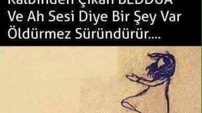 Karşı cinsin ahını aldınız mı hiç?