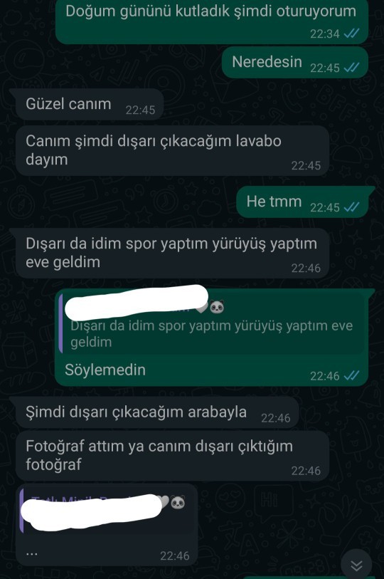 Arkadaşlar sevgilim annemin doğum gününü kutlamak istedi arayıp sonra tuhaf davranmaya başladı sizce bir işler mi karıştırıyor?