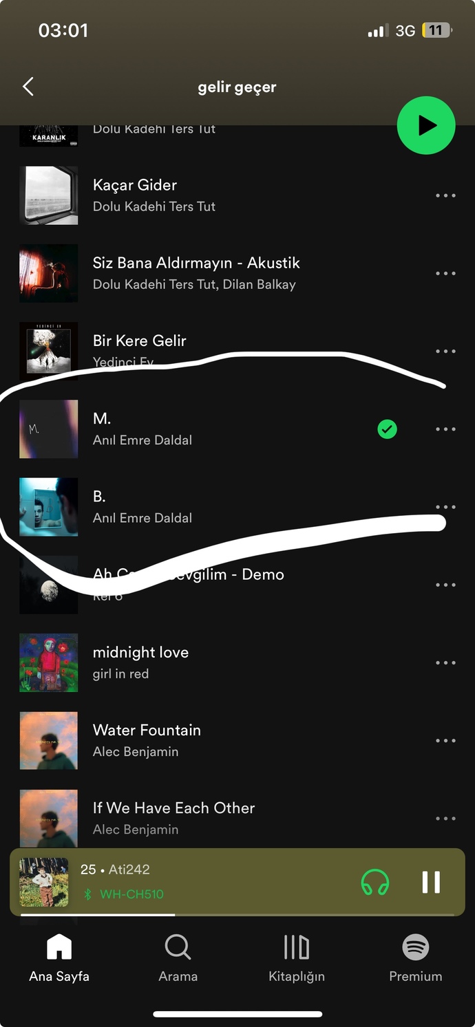 Acaba bunun benimle bi alakası var mı?