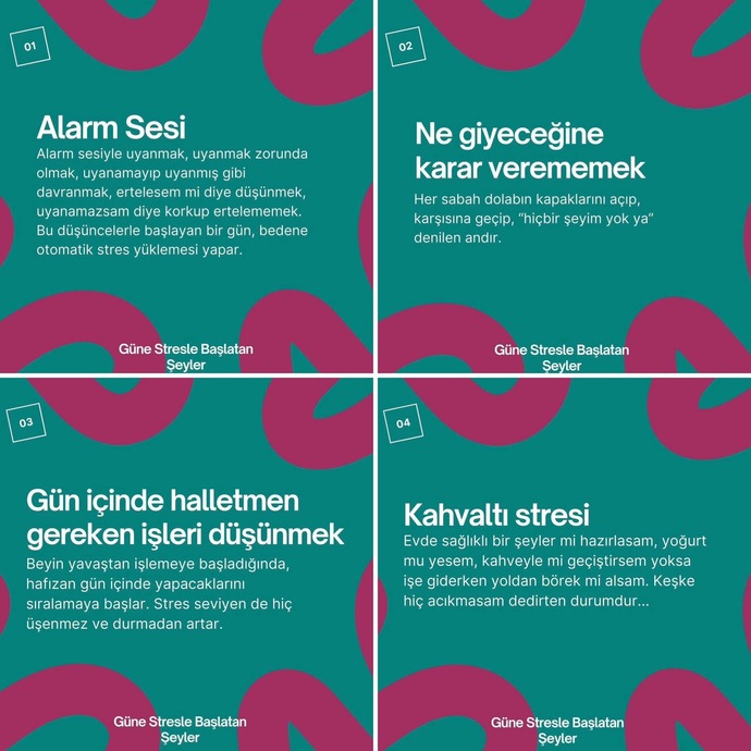 Güne stresle başlamanıza sebep olan şeyler neler?