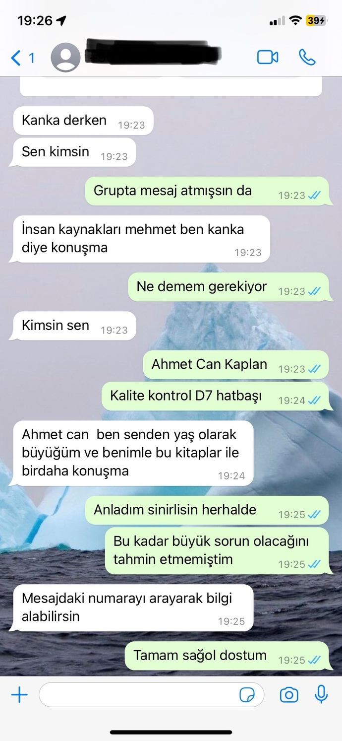 Bu konuşmada sizde kim haklı?