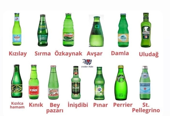 Hangi marka maden suyu içersiniz genelde?