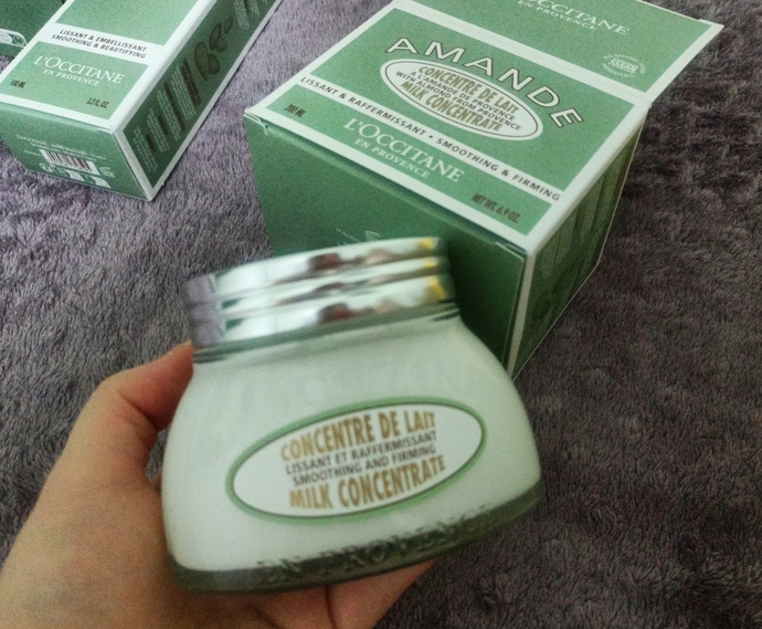 LOccitane milk concentrate