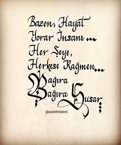 Bir şeyler sizi üzdüğünde karşıya mı avaz avaz bağırırsınız yoksa içinize mi bağırırsınız?