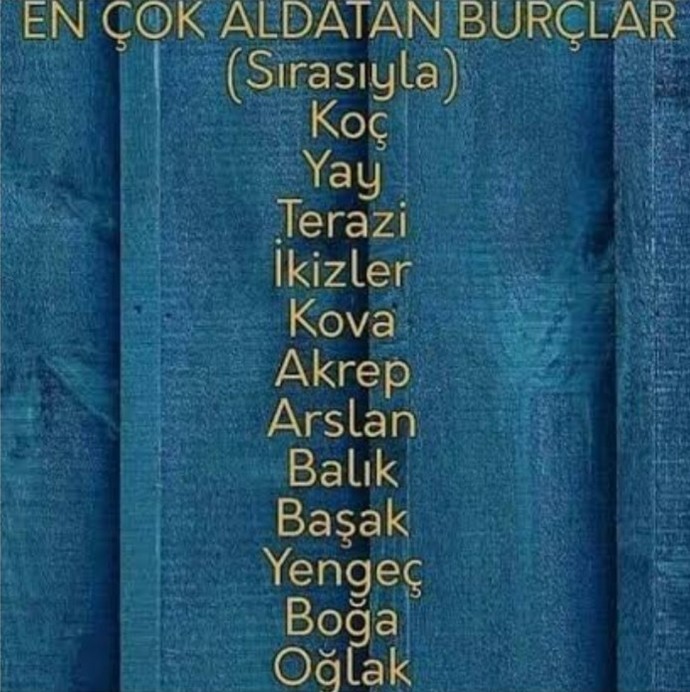 En çok aldatan burçlar belli sen hangisisin?
